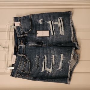 Judy Blue Distressed denim shorts size 1xl
